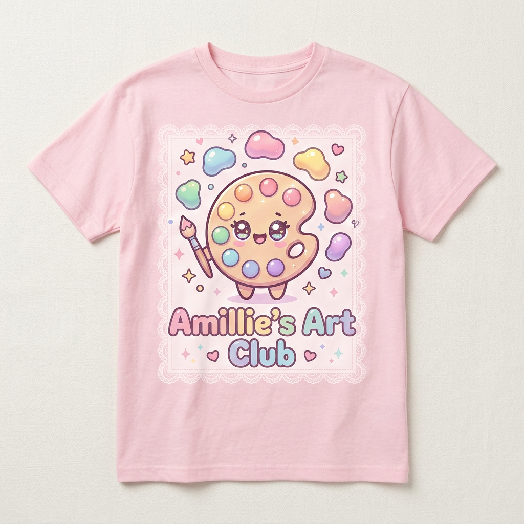 Amillie's Art Club Tee